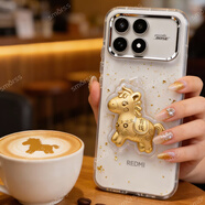 Smorss【新年金箔馬上有錢(qián)】適用紅米k90手機殼REDMIk90保護套全包防摔防撞硅膠超輕薄透明殼高級男女款