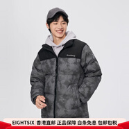 波司登（BOSIDENG）羽絨服女裝短新款立領(lǐng)寬松休閑時(shí)尚冬季厚款外套 巖灰礁海_9BF6 5XL 195_112A