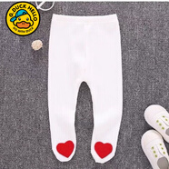 G.duck嬰兒衣服復古風(fēng)碎花包屁衣春秋新款女寶寶百天哈衣滿(mǎn)月連體衣套裝 愛(ài)心襪褲 59cm 59