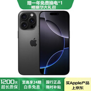 Apple iPhone 16 Pro 支持移動(dòng)聯(lián)通電信5G 雙卡雙待 蘋(píng)果二手手機 黑色鈦金屬 【99新國行】256GB【3期免息+大禮包】 購物無(wú)憂(yōu)+三年質(zhì)保