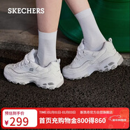 斯凱奇（Skechers）新年禮物女鞋冬季厚底老爹鞋百搭軟底舒適外穿運動(dòng)鞋11959