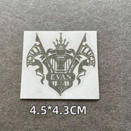 光與夜之戀3d金屬貼紙蕭逸陸沉齊司禮手機電腦筆記本裝飾貼 陸沉圖標 銀色