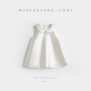 木本尚女童秋裝公主裙2025新款寶寶氣質(zhì)連衣裙兒童生日甜美可愛(ài) M25X2406 均碼 80cm