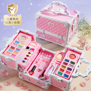 欣格兒童化妝品玩具套裝彩妝口紅指甲油3-6歲過(guò)家家女孩新年禮物