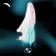 安踏空域6丨籃球鞋男鞋子學(xué)生耐磨運動(dòng)鞋緩震防滑實(shí)戰球鞋戶(hù)外鞋子 【空域6】純凈白/燕麥白-3 42