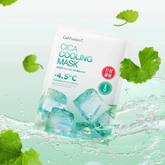 秀膚生（Cell Fusion C）韓國積雪草冰感面膜保濕補水維穩修護5片 積雪草面膜三盒15片