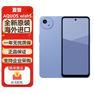 夏普 SHARP AQUOS wish5 wish4 海外版智能手機 防塵防水 國際版 wish5 藍色6+128GB【臺版】