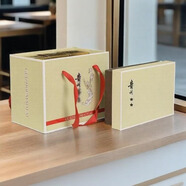 茅臺包裝盒外包裝禮品盒飛天茅臺酒專(zhuān)用箱白酒木盒茅臺酒禮盒空盒 6瓶裝500ml杏色款