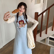 千島森會(huì )千金感連衣裙女小個(gè)子秋冬減齡穿搭miu系長(cháng)裙子 連衣裙現貨48小時(shí)內發(fā) XS XS75-85