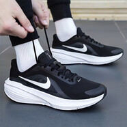 耐克（NIKE）官方艦店男鞋冬運動(dòng)鞋REVOLUTION 7網(wǎng)面透氣輕便跑步鞋時(shí)尚休閑鞋 IB1895-002/回游者14/黑白 41