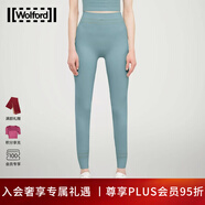 Wolford 沃爾福特時(shí)尚運動(dòng)網(wǎng)狀鏤空高腰彈力緊身打底褲19418 5715 天藍色 XS