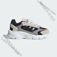 阿迪達斯（adidas）制噪者CRAZYCHAOS 2000復古休閑老爹鞋男女小童秋adidas阿迪達斯 純質(zhì)冰灰/碳黑/深橙黃 28 165mm