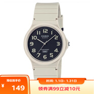 卡西歐（CASIO）小黑表男女表中性學(xué)生公務(wù)員考試中高考可用石英表MQ-24UC-8B