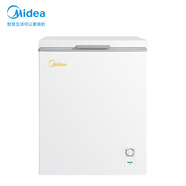 美的（Midea）143L單溫家用冰柜冷藏冷凍柜兩用低霜小冰柜一級能效節能冷柜小型冰箱BD/BC-143KMD(E)煥新補貼