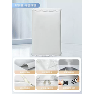 適用海爾迷你波輪嬰兒童3/3.3/5公斤XQBM30洗衣機套罩防水防曬 時(shí)尚銀-單面涂銀 海爾XQBM35-168B