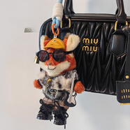 mussels瘋狂動(dòng)物城小狐貍尼克毛絨包包掛件可愛(ài)鑰匙扣鏈玩偶掛飾送禮物 甜臉尼克+【豹富套+吉他項鏈+鞋+