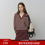 范思藍恩時(shí)尚修身polo領(lǐng)女秋2025新款衛衣半身裙兩件套3206/3207 衛衣 S