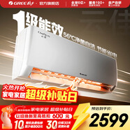格力（GREE）空調 云佳 大1匹新一級能效 變頻冷暖 自清潔 臥室壁掛式空調掛機 家電國家補貼 以舊換新 云佳 新一級能效 大1匹