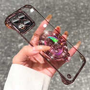 喬歡歡2026新年款適用魅族22手機殼21note新年款男女生20Pro高級感保護套18x馬上有錢(qián)旋轉陀螺meizu21中 透明電鍍PC硬殼無(wú)邊框【玫瑰金】+馬上有錢(qián)陀螺4 魅族 21