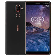 諾基亞全新正品未拆封Nokia/諾基亞 7plus 正品雙卡原裝通4G 全面屏手機創(chuàng  )意配件 黑色諾基亞7plus未拆封4+64