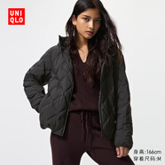 優(yōu)衣庫女裝PUFFTECH空氣棉服連帽外套/25秋冬新款478571 478571/09黑色 2XL