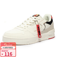 361°男子滑板鞋運動(dòng)鞋秋冬季新款361度男板鞋 羽毛白/雀花紅 39