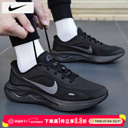 耐克（NIKE）男鞋跑步鞋 2026春季新款低幫公路跑鞋舒適緩震輕便鞋休閑運動(dòng)鞋 黑武士/曬圖-10 42.5 (內長(cháng)270mm)