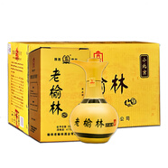 老榆林【酒廠(chǎng)店鋪】41度濃香白酒軟黃盒小北京500mLx6瓶整箱固態(tài) 41度 500mL 6瓶