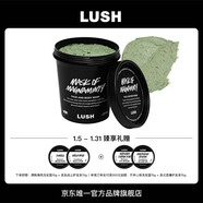 LUSH嵐舒官方正品 薄荷清爽面膜原有配方 涂抹泥膜去黑頭控油清潔 315g
