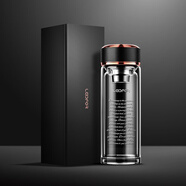 雷德夫（LEIDFOR）G22雙層玻璃杯 茶水分離茶杯 玫瑰金500ml