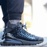 耐克（NIKE）男鞋新款 Air Max 270經(jīng)典復(fù)古男士大氣墊緩震跑步AH8050-005  BQ1918-002毒液機(jī)能 39