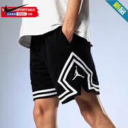 耐克（NIKE）運動(dòng)褲男褲 25春季新款Jordan籃球褲Dri-FIT快干透氣寬松短褲 DX1488-010 S 165（建議110-130斤）