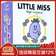 英文原版繪本 LIttle Miss 6冊奇先生妙小姐超級圖書(shū)館情商啟蒙紙板書(shū) 綠山墻
