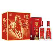 瀘州老窖濃香型白酒  38度 500mL 2瓶 特曲馬年大吉禮盒
