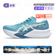 亞瑟士（asics）MAGIC SPEED 4男女跑步鞋碳板競速體測跑鞋緩震回彈 1011B873-402 藍_白 2E 39.5