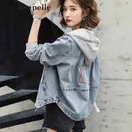 拉夏貝爾（La Chapelle）短外套女裝2025春秋新款韓版時(shí)尚上衣小個(gè)子小香風(fēng)西裝外套衣服潮 灰色 S