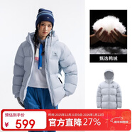 駱駝（CAMEL）【拒水羽絨】戶(hù)外羽絨服冬新款中長(cháng)款男女加厚外套羽絨服