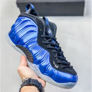 AJ莆田純原哈達威噴泡籃球男鞋實(shí)戰氣墊藍球鞋高幫緩震復古運 藍噴 42