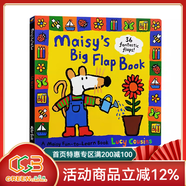 英文原版 Maisy 小鼠波波系列紙板書(shū) 兒童啟蒙知識繪本 趣味圖畫(huà)故事 綠山墻 大開(kāi)本翻翻書(shū) Big Flap Book 綠山墻圖書(shū)