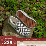VANS范斯官方 經(jīng)典款Slip-On黑白棋盤(pán)格經(jīng)典一腳蹬男女鞋帆布鞋 黑白棋盤(pán)格 38