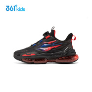 361°商場(chǎng)同款兒童跑鞋冬季男中大童氣懸浮抑菌運動(dòng)鞋K72343524 黑39