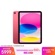 Apple/蘋(píng)果iPad 11英寸 A16芯片2025年款 平板電腦 (512GB eSIM版/學(xué)習辦公娛樂(lè ))粉色