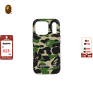 BAPE配飾iPhone 17 Pro手機殼021821P 綠色GRX