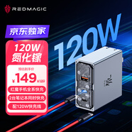 努比亞紅魔氘鋒120W/100WPPS三口氮化鎵充電頭PD45W適配11Pro+/10SPro+/電競平板3Pro蘋(píng)果17ProMax筆記本配線(xiàn)