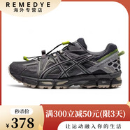 亞瑟士（asics）情侶同款跑鞋kahana8緩震運動(dòng)鞋戶(hù)外跑步鞋覆古老爹鞋 KAHANA8深灰色 40 【專(zhuān)柜正品保障h