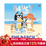 小藍狗布魯伊繪本 Bluey 英文原版 小藍狗布魯里 20冊 小小圖書(shū)館 Bluey and Friends Little Library 紙板書(shū) The Beach 海灘