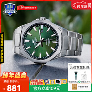 卡西歐（CASIO）商務(wù)休閑日韓手表男士太陽(yáng)能鬧鐘防水鋼帶皮帶石英腕表送男友禮物 EFR-S108D-3A機械商務(wù)風(fēng)