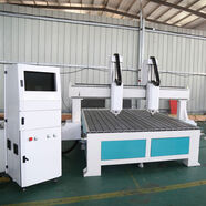 1325木工雕刻機全自動(dòng)巡邊木雕PVC亞克力泡沫鋁板切割cnc數控精雕 實(shí)木雕刻機雙頭