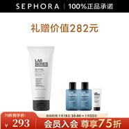 朗仕（Lab series） 洗面奶男士多功能柔珠潔面乳凈澈毛孔深層清潔 200ml 套組D