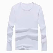 輕奢毛呢夾克男春秋季韓版短款修身帥氣青年拼接刺繡風(fēng)衣男裝外套 白色圓領(lǐng)長(cháng)袖 M M